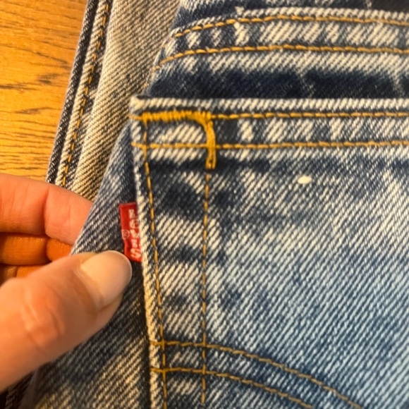 505 Levi’s Jeans Junior/Women’s Size 3 NWT - Acid Wash Vintage - Picture 4 of 11